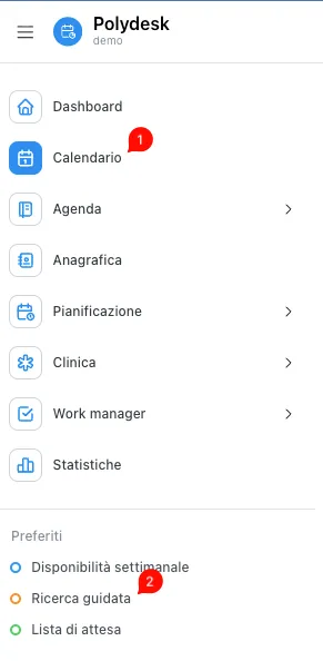 Apertura ricerca rapida