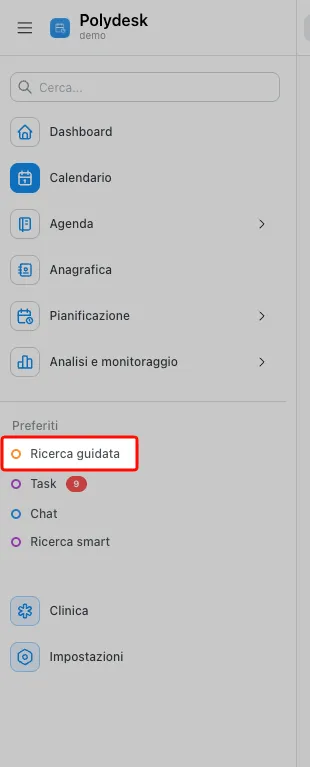 Ricerca guidata completa